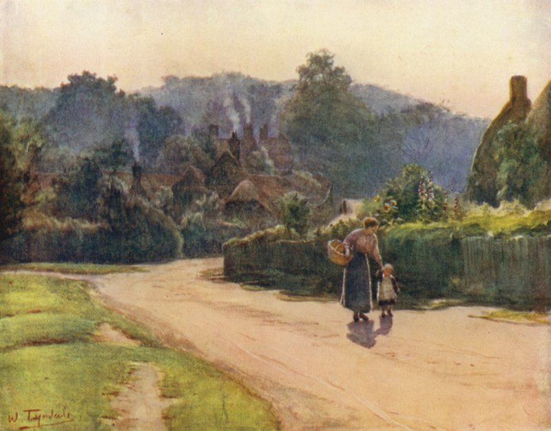 La Nuova Foresta: Il villaggio di Emery Down da Walter Frederick Roofe Tyndale