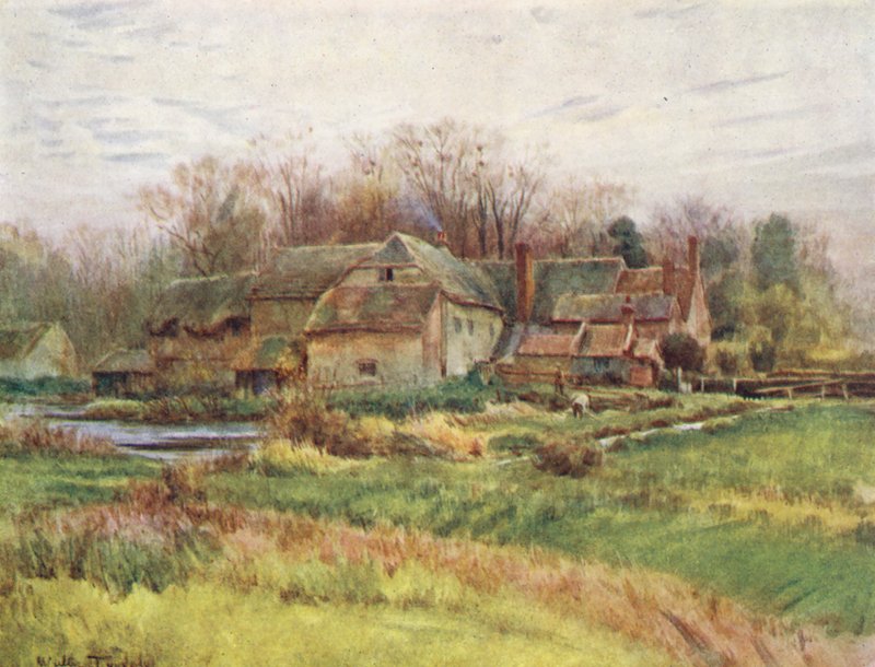 Wessex: Bindon Abbey Mill da Walter Frederick Roofe Tyndale