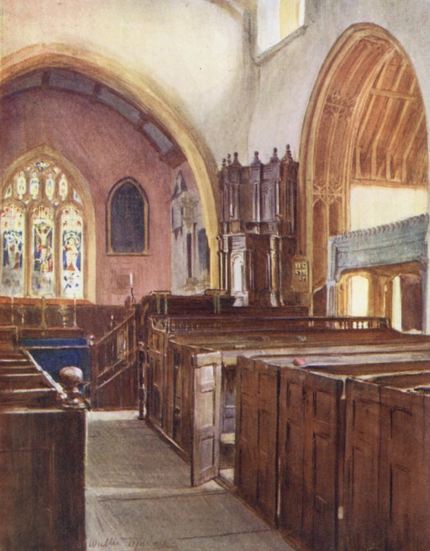 Wessex: Chiesa di Puddletown da Walter Frederick Roofe Tyndale