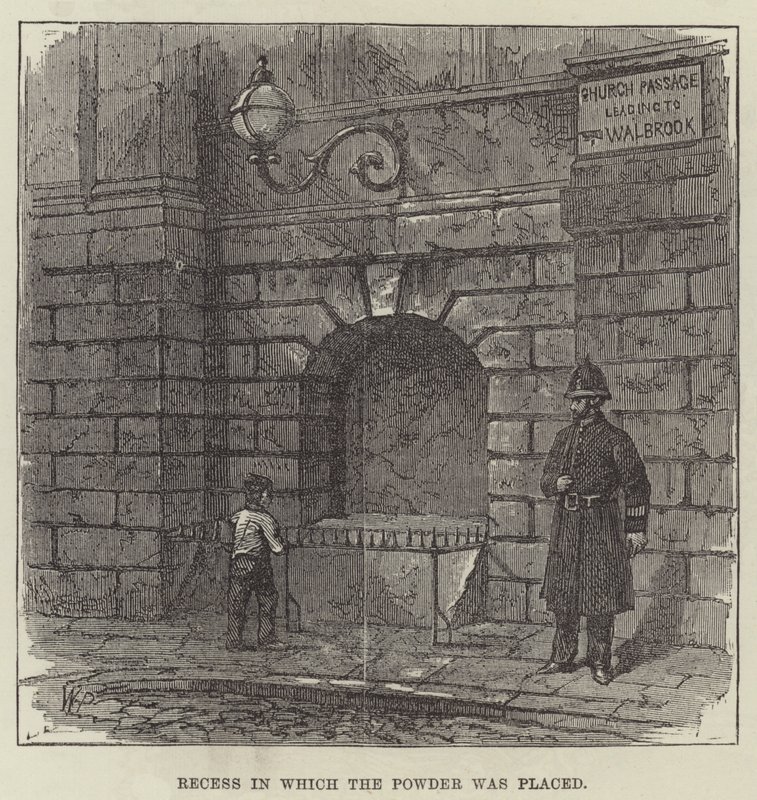 Il tentativo di far saltare in aria la Mansion House da Walter Paget