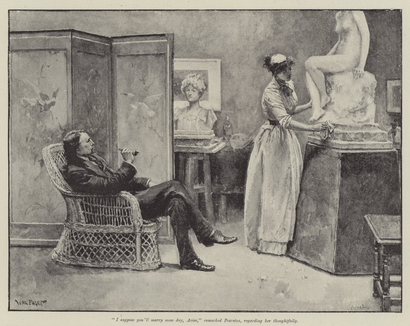 La ricerca del benamato, di Thomas Hardy da Walter Paget