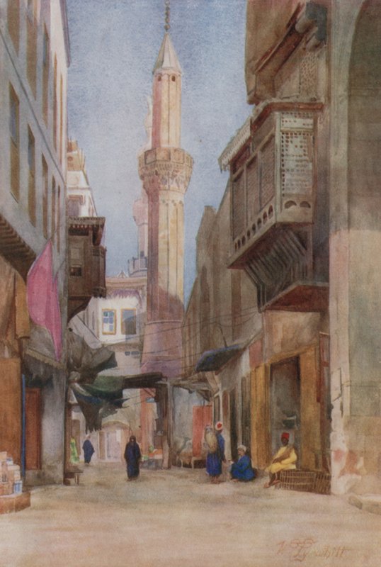 Sharia-el-Azhar, Il Cairo da Walter Spencer Stanhope Tyrwhitt