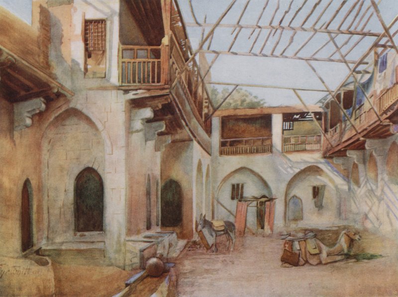Il Khan El Dobabiyeh, Il Cairo da Walter Spencer Stanhope Tyrwhitt