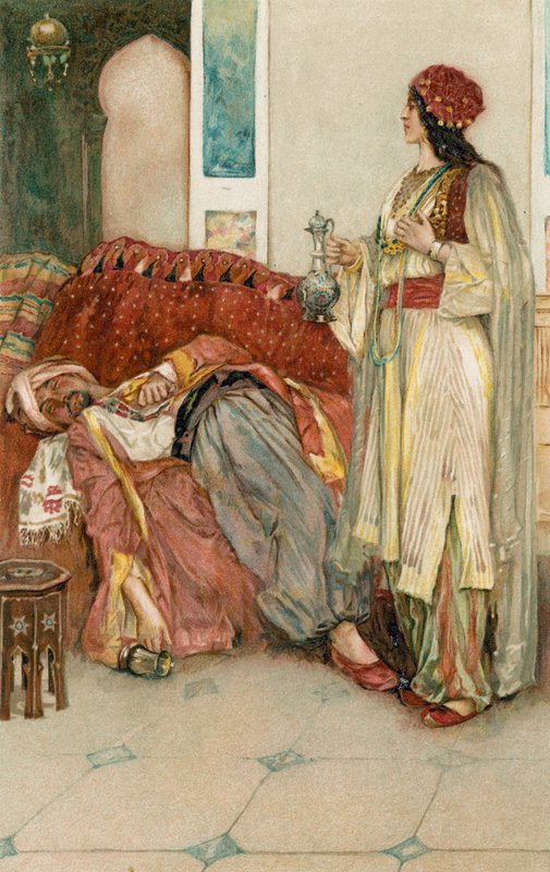 Le Mille e una Notte: La Storia di Aladino da Walter Stanley Paget