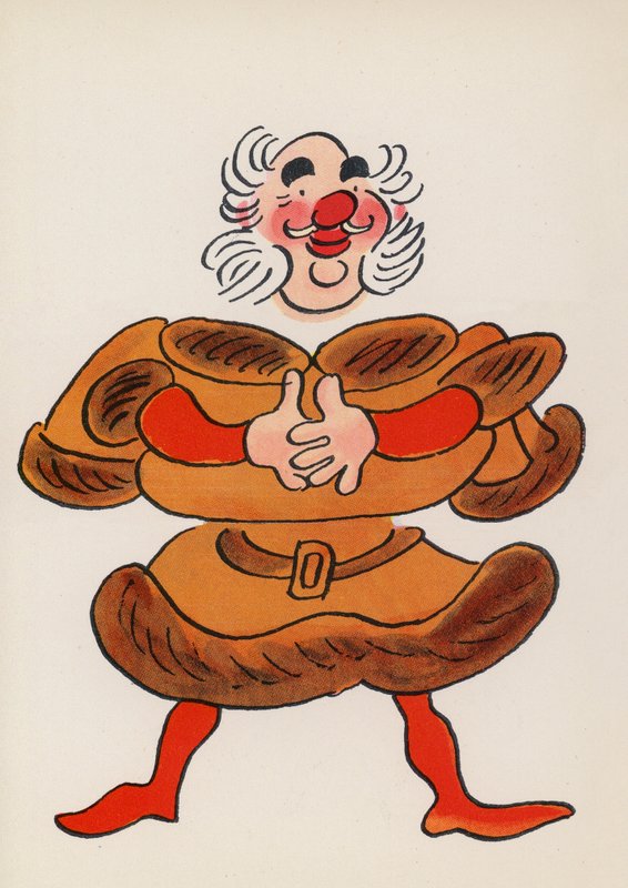 Figure dai libri per bambini: Falstaff da Walter Trier