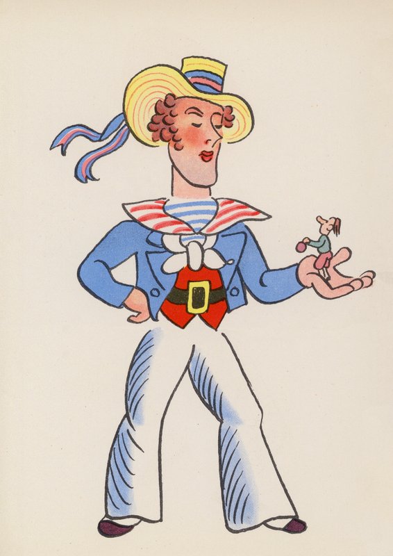 Figure dai libri per bambini: Gulliver da Walter Trier