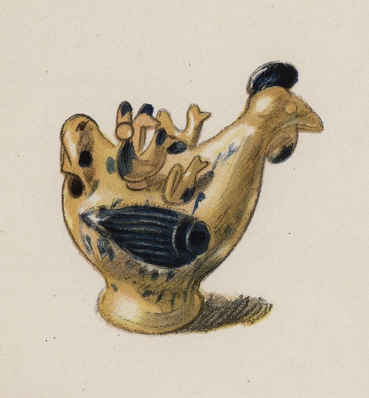 Vecchio giocattolo da Walter Trier