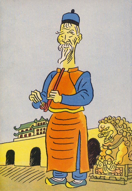 I costumi pazzi di Walter Trier: Cina da Walter Trier