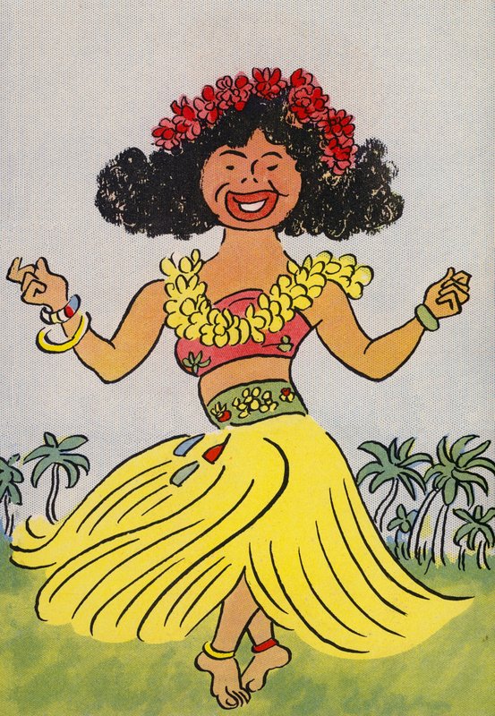 I costumi pazzi di Walter Trier: Hawaii da Walter Trier