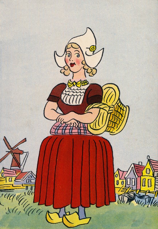 I costumi pazzi di Walter Trier: Olanda da Walter Trier