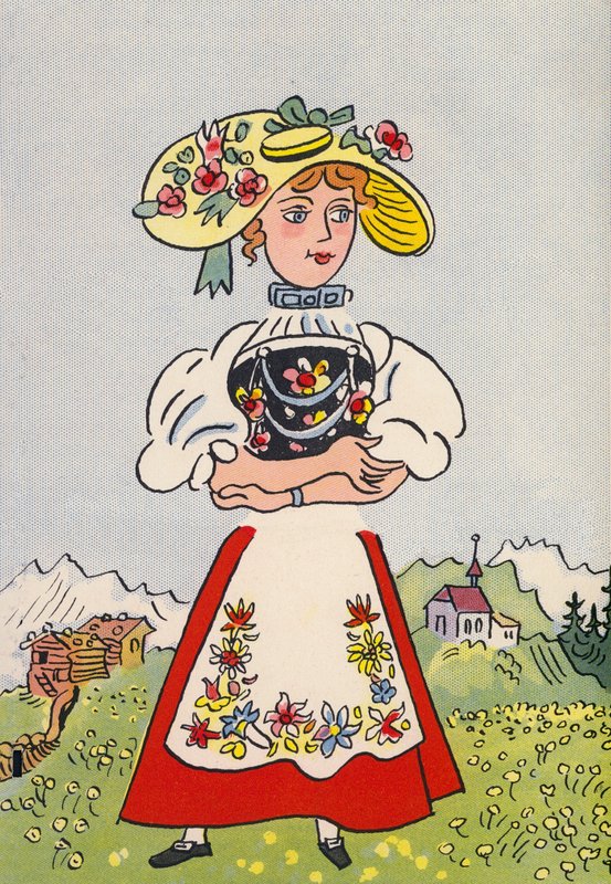 I costumi pazzi di Walter Trier: Svizzera da Walter Trier