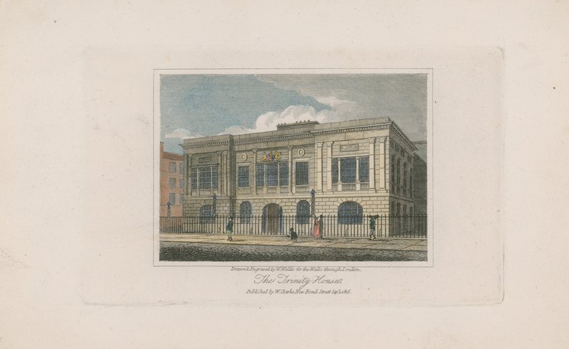 Trinity House su Tower Hill da Walter Wallis