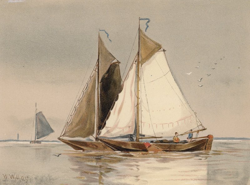 Imbottigliatori olandesi sullo Schelda da Walter William May