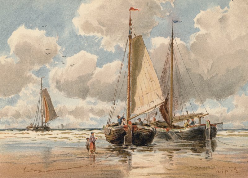 Olandesi a bassa marea da Walter William May