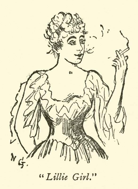 Ragazza Lillie da Weedon Grossmith