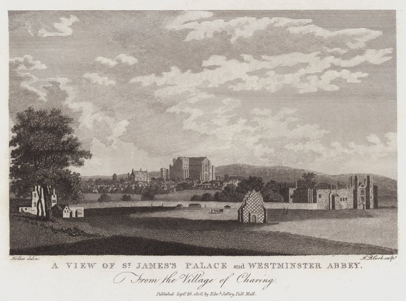 Una vista del Palazzo di St James e dell