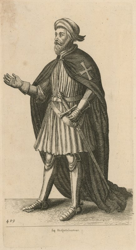 Eq Hospitaliarius da Wenceslaus Hollar