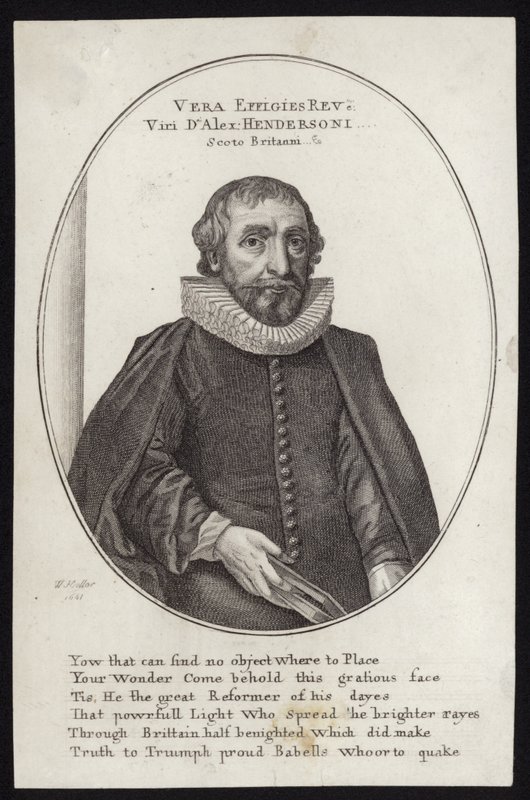 Reverendo Alexander Henderson da Wenceslaus Hollar