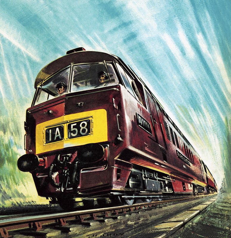 Treno diesel da Wilf (20th century) Hardy