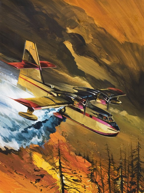 Vigili del fuoco volanti da Wilf (20th century) Hardy
