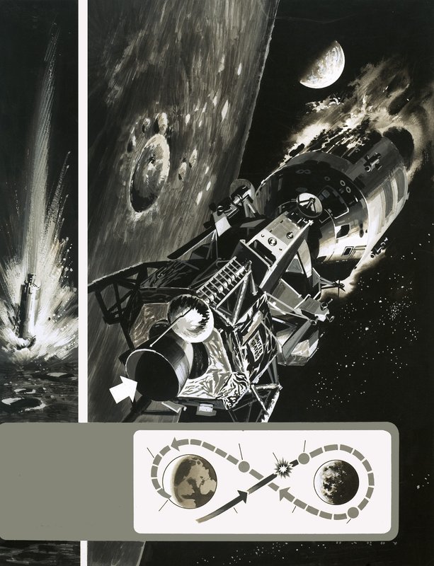La missione Apollo 13 da Wilf (20th century) Hardy