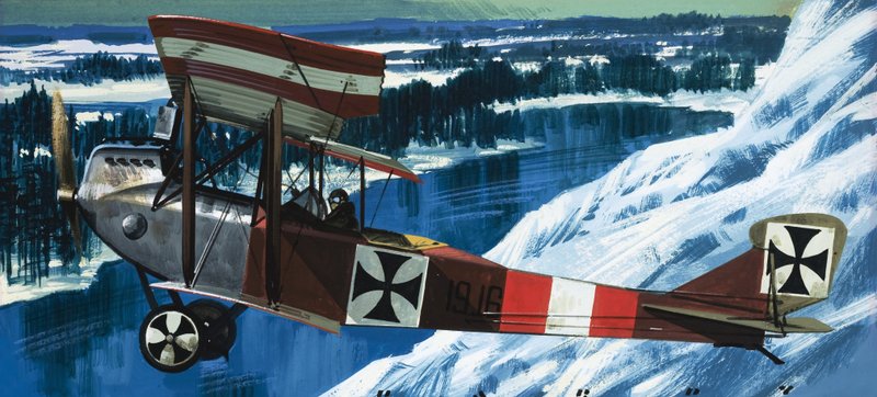 Il Lohner B1 con cui l