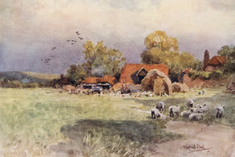 A Sutton Manor, Home Farm da Wilfrid Williams Ball