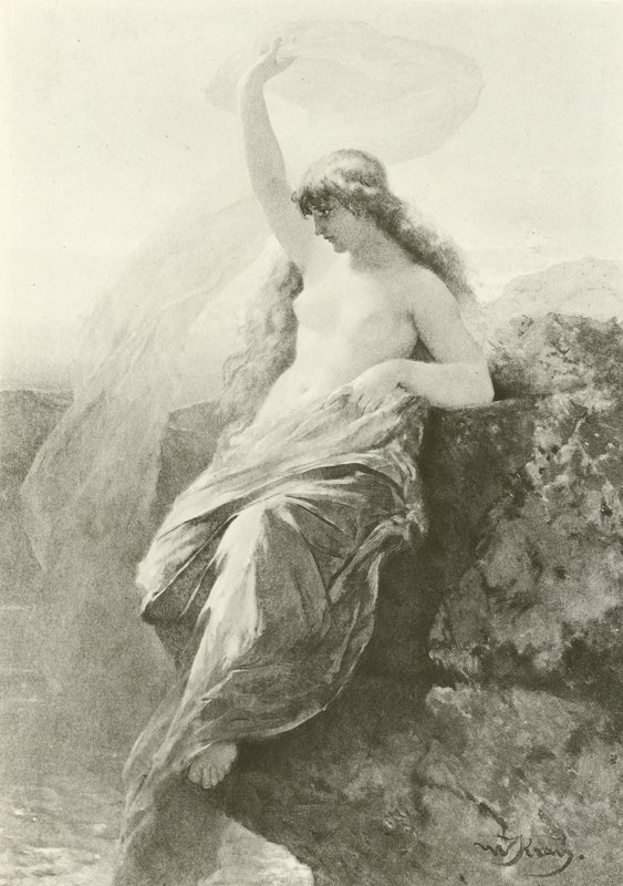La Lorelei (incisione) da Wilhelm Kray
