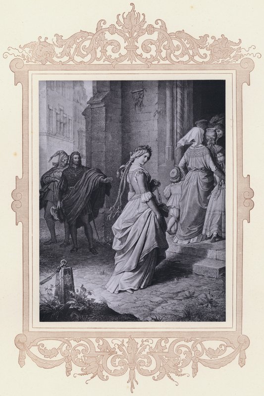 Gretchen, Kirchgang da Wilhelm von (after) Kaulbach