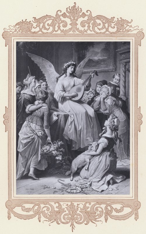 Mignon, Wilhelm Meister da Wilhelm von (after) Kaulbach
