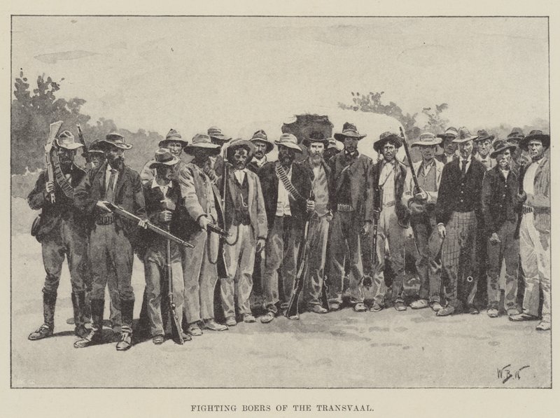 Combattenti boeri del Transvaal da William Barnes Wollen