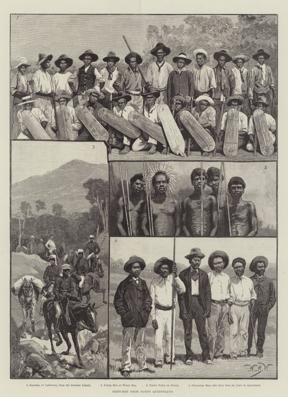 Schizzi dal Queensland del Nord da William Barnes Wollen