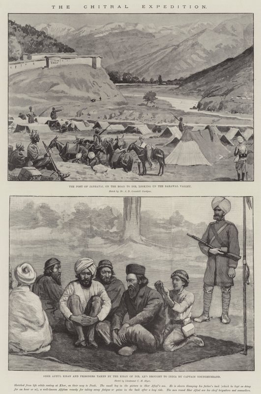 La spedizione di Chitral da William Barnes Wollen
