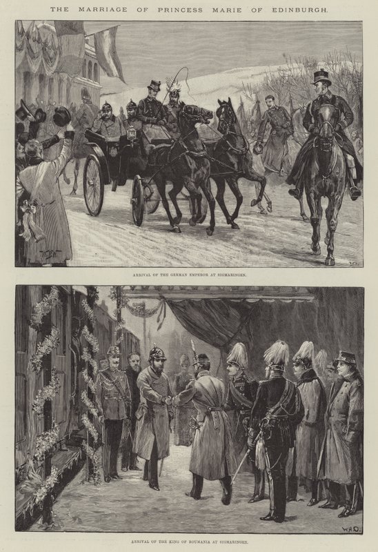 Il matrimonio della Principessa Maria di Edimburgo da William Barnes Wollen