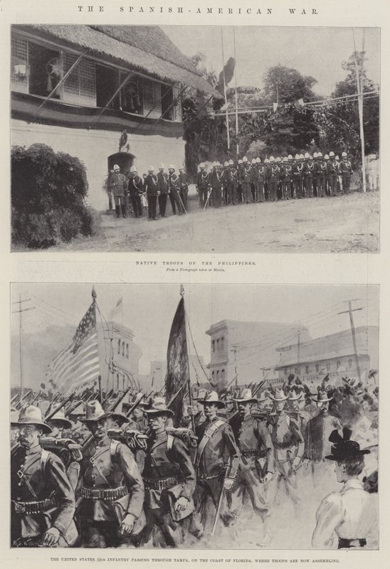La Guerra Ispano-Americana da William Barnes Wollen