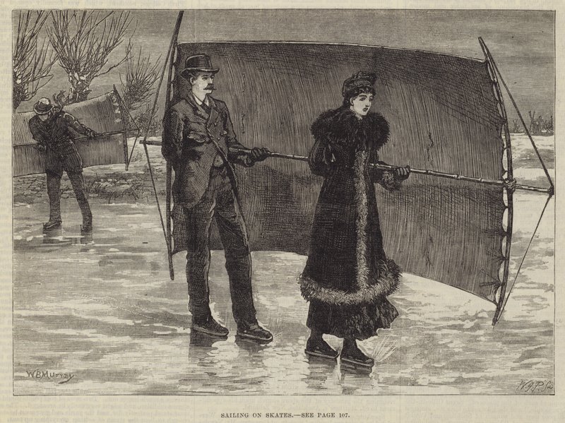 Navigare sui Pattini da William Bazett Murray