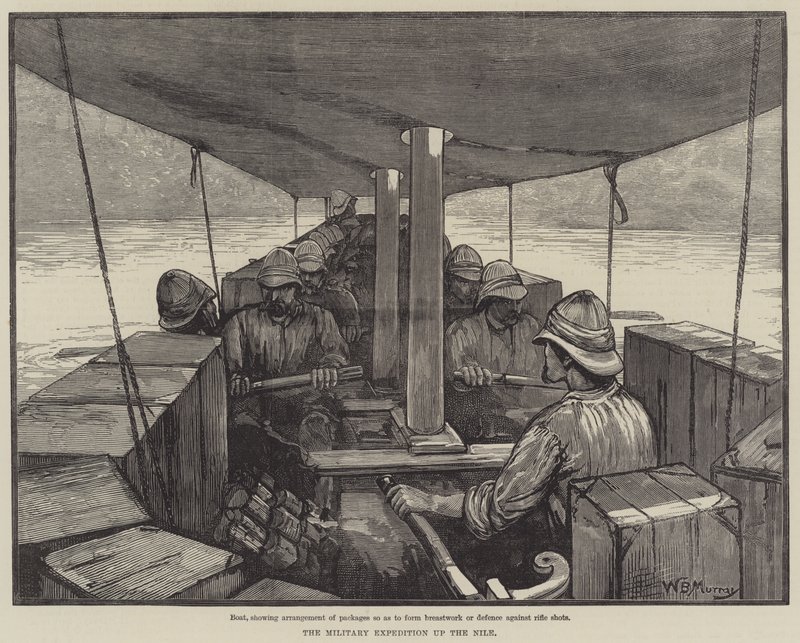 La Spedizione Militare sul Nilo da William Bazett Murray