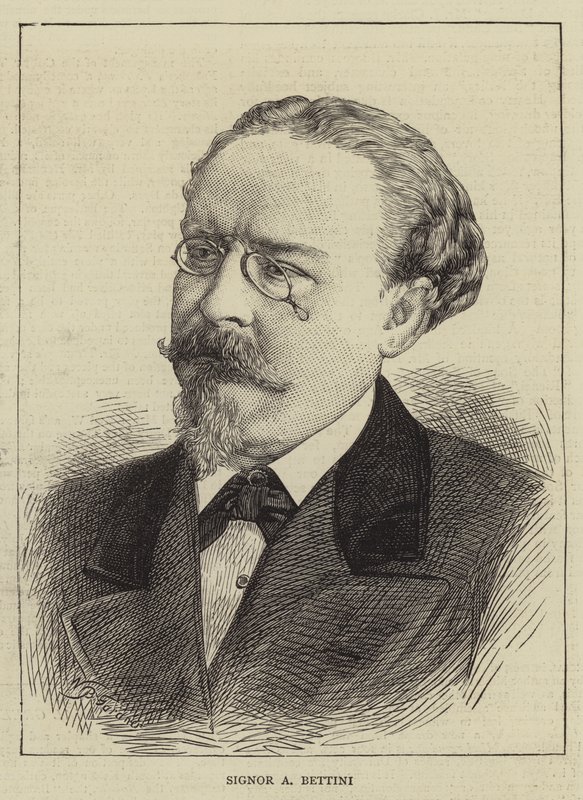 Signor A Bettini da William Biscombe Gardner