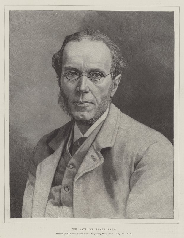 Il defunto Mr James Payn da William Biscombe Gardner