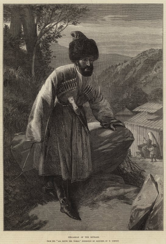 Circasso del Soubash da William Crimea Simpson