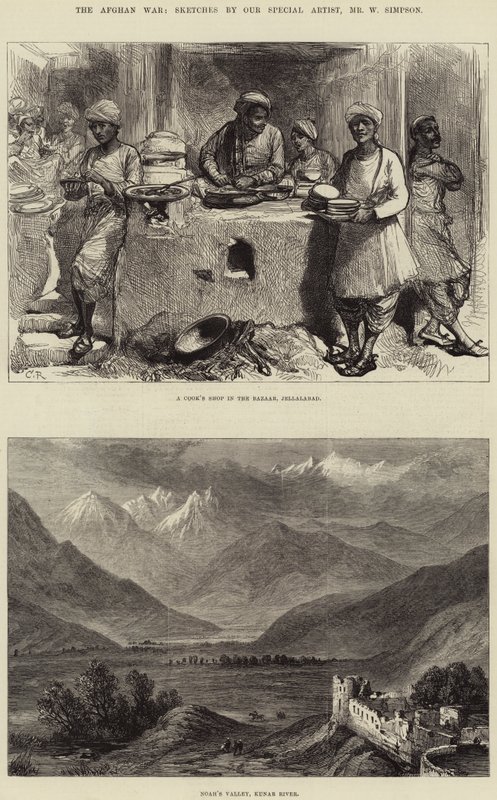 La Guerra in Afghanistan da William Crimea Simpson