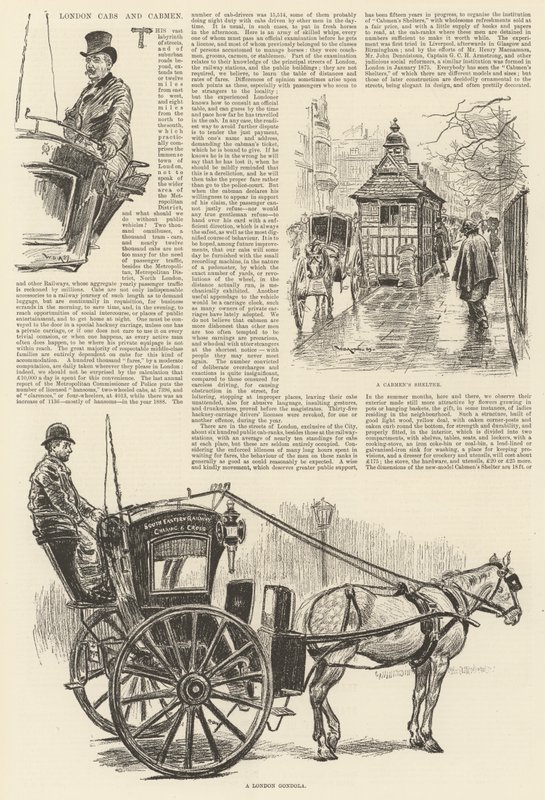 Taxi e tassisti di Londra da William Douglas Almond