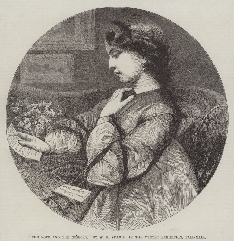 La Nota e il Mazzo di Fiori da William Frederick Yeames