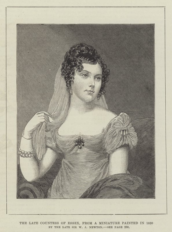 La defunta contessa di Essex da Frederick William Newton Whitehead