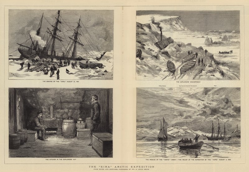 La Spedizione Artica Eira da William Lionel Wyllie