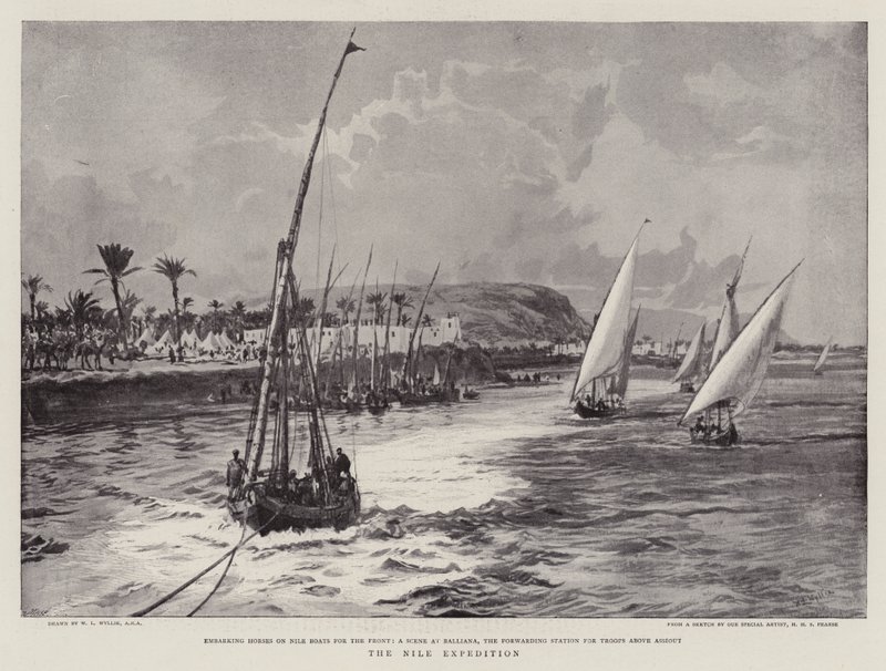 La Spedizione del Nilo da William Lionel Wyllie