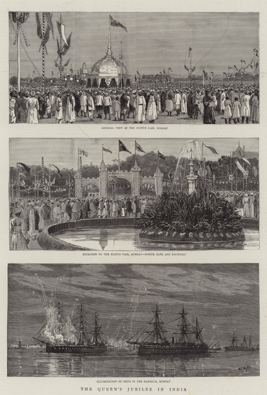 Il Giubileo della Regina in India da William Lionel Wyllie