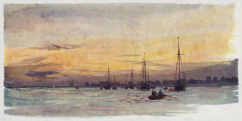 Burnham-on-Crouch, Sera da William Lionel Wyllie