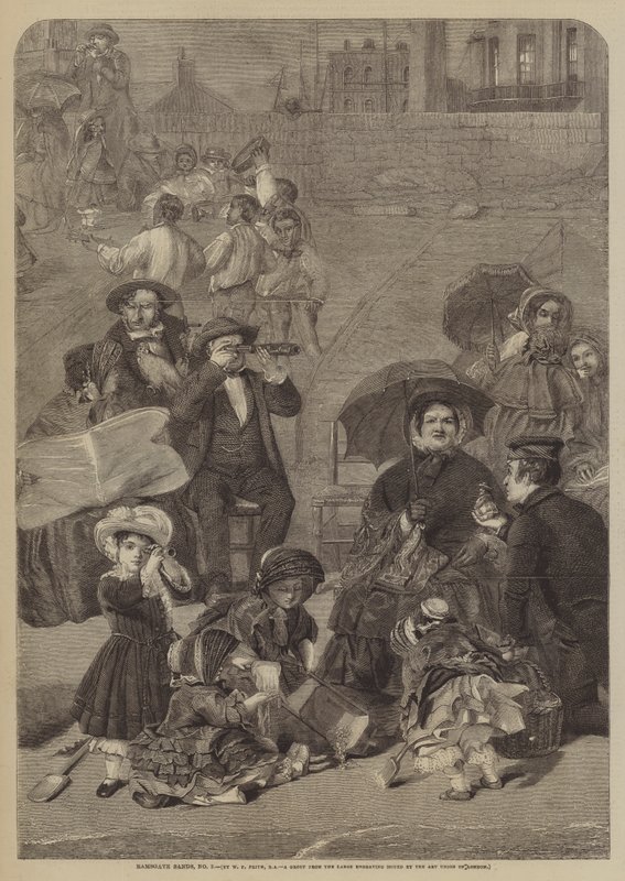 Le spiagge di Ramsgate, n. 3 da William Powell Frith