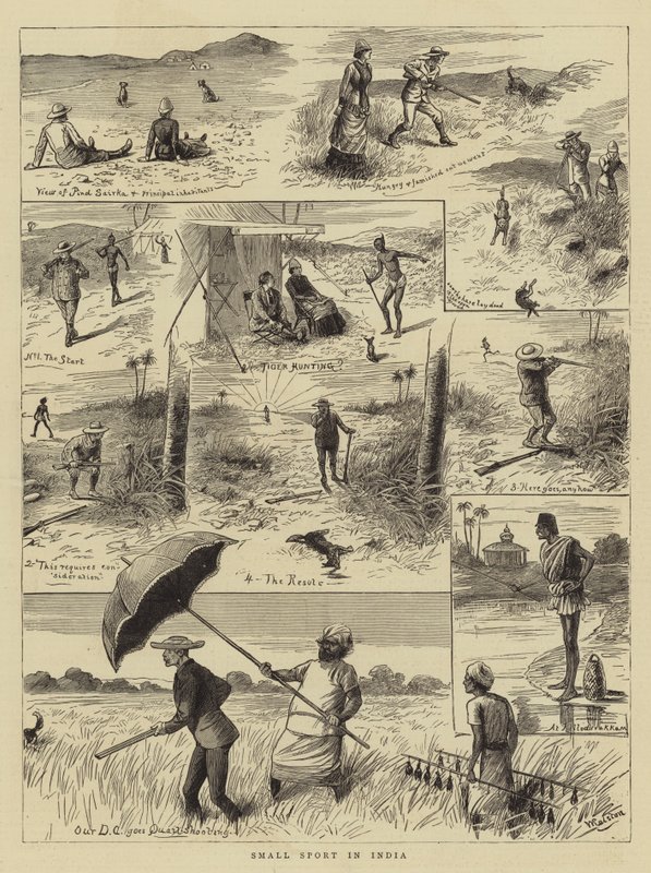 Piccolo sport in India da William Ralston